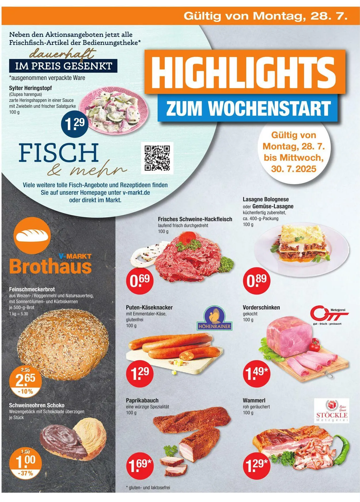 V-Markt Aktueller Prospekt von 24. Juli bis 30. Juli 2025 - Prospekt seite 18