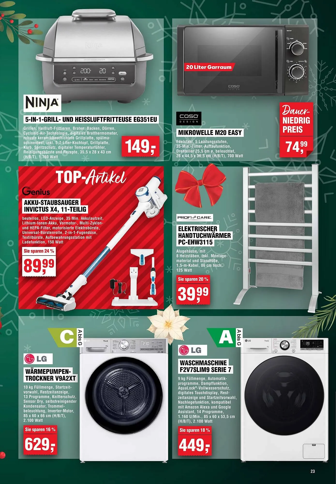 Handelshof Prospekt von 18. Dezember bis 24. Dezember 2025 - Prospekt seite 23
