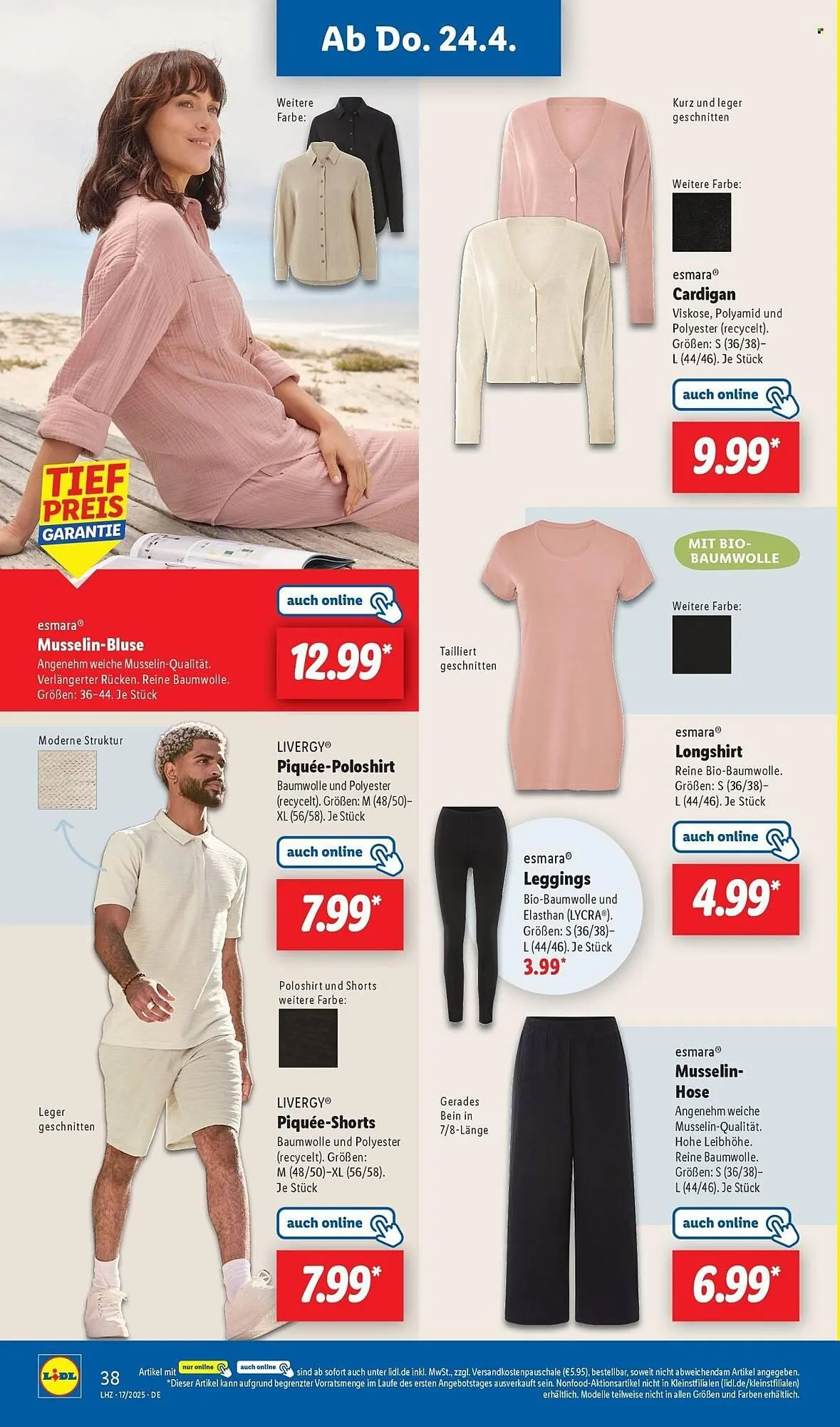 Lidl Prospekt von 22. April bis 26. April 2025 - Prospekt seite 22