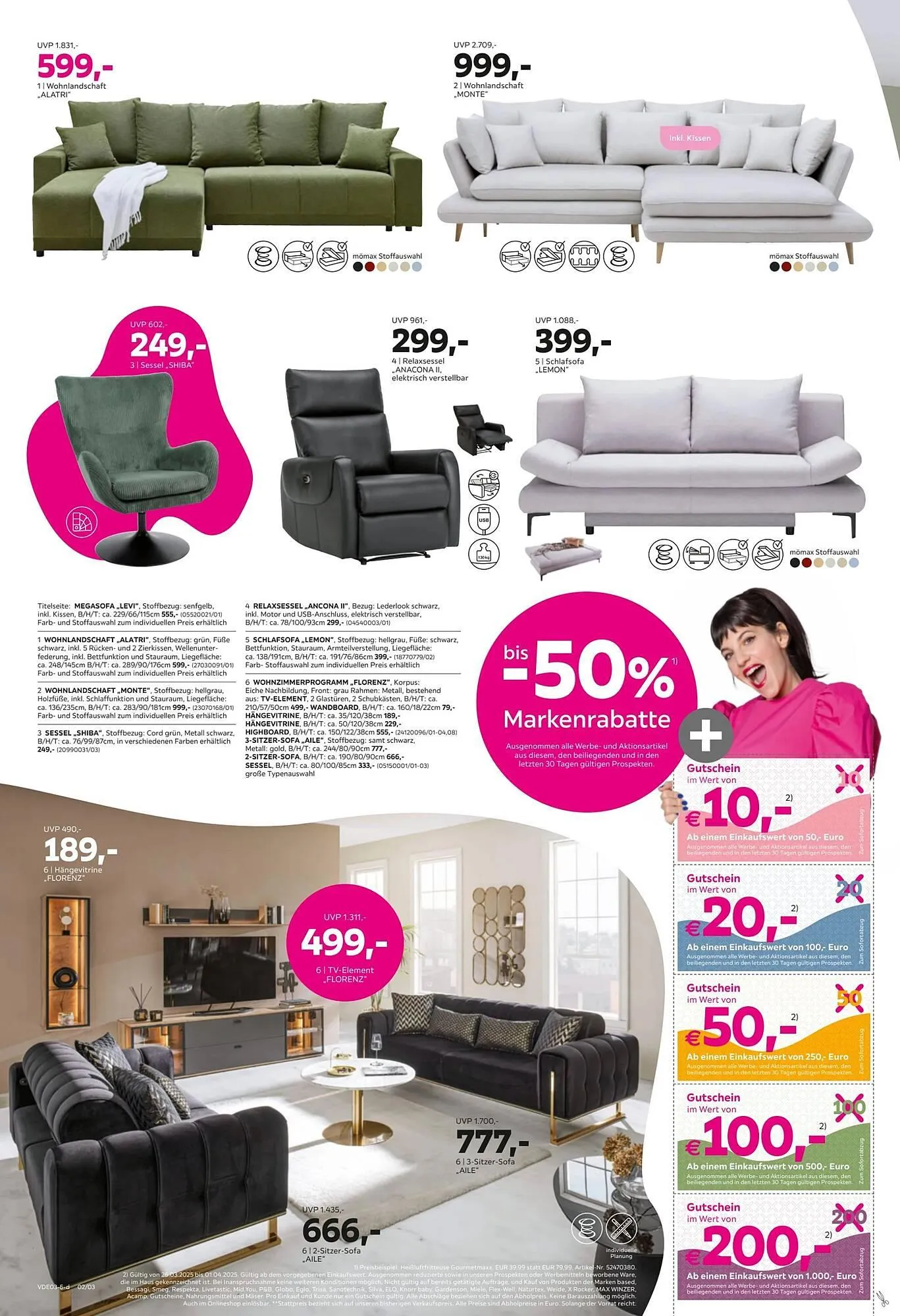 Mömax Prospekt von 24. März bis 2. April 2025 - Prospekt seite 2