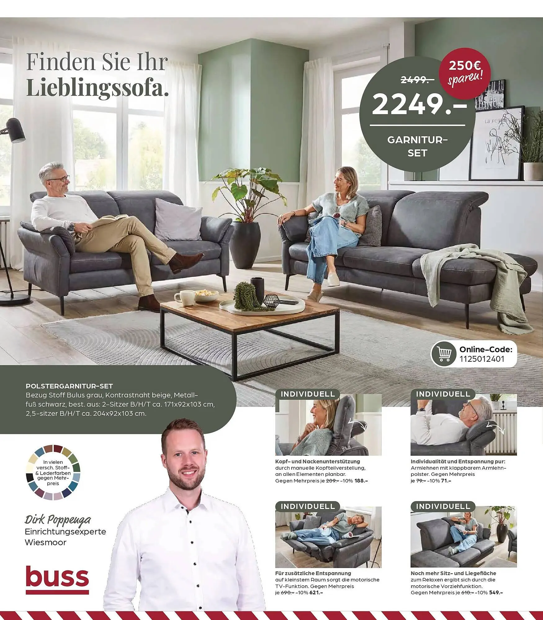 Möbel Buss Prospekt von 1. Januar bis 12. Januar 2026 - Prospekt seite 10