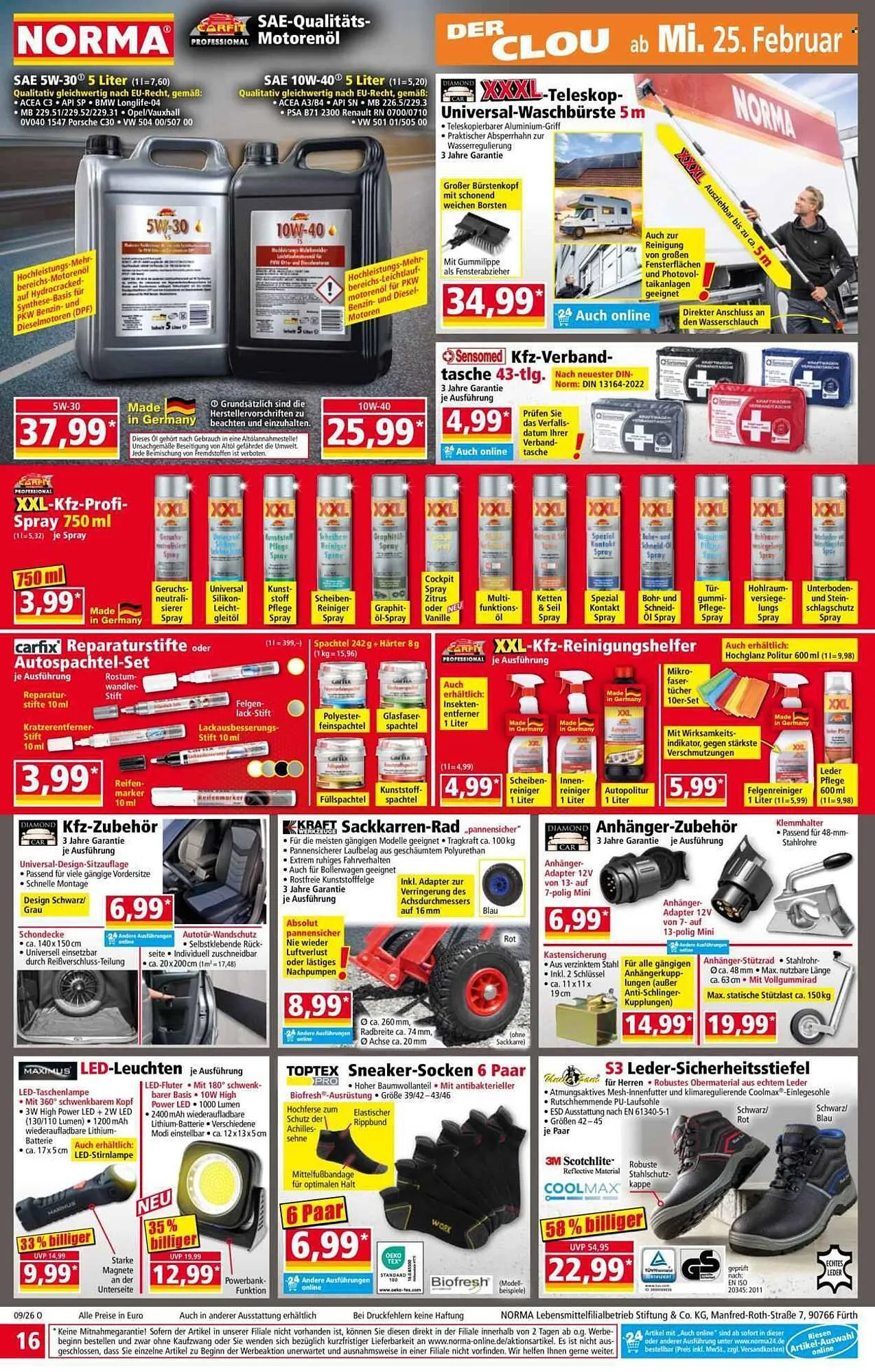 Norma Prospekt von 23. Februar bis 1. März 2026 - Prospekt seite 16