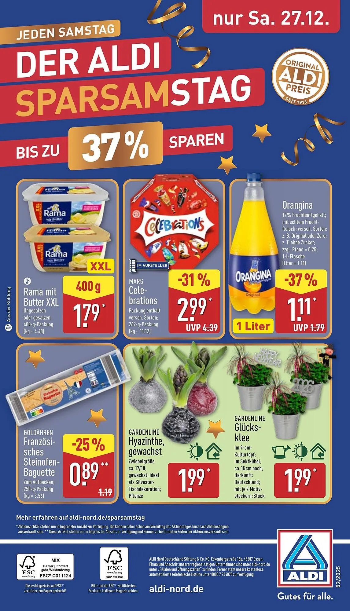 Aldi Nord Prospekt von 22. Dezember bis 27. Dezember 2025 - Prospekt seite 27