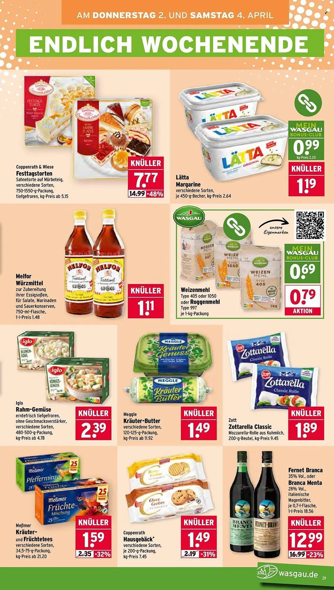 Wasgau Prospekt von 30. März bis 4. April 2026 - Prospekt seite 29