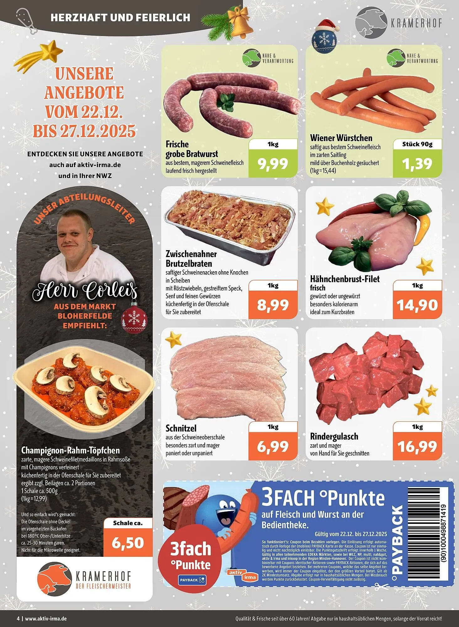Aktiv Irma Prospekt von 22. Dezember bis 27. Dezember 2025 - Prospekt seite 4