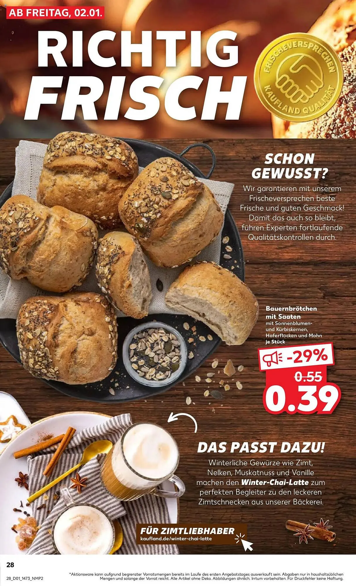 Kaufland Prospekt von 2. Januar bis 7. Januar 2026 - Prospekt seite 28