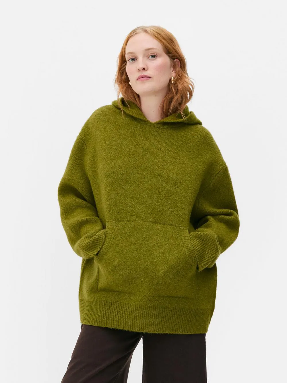 Gestrickter Essential-Hoodie