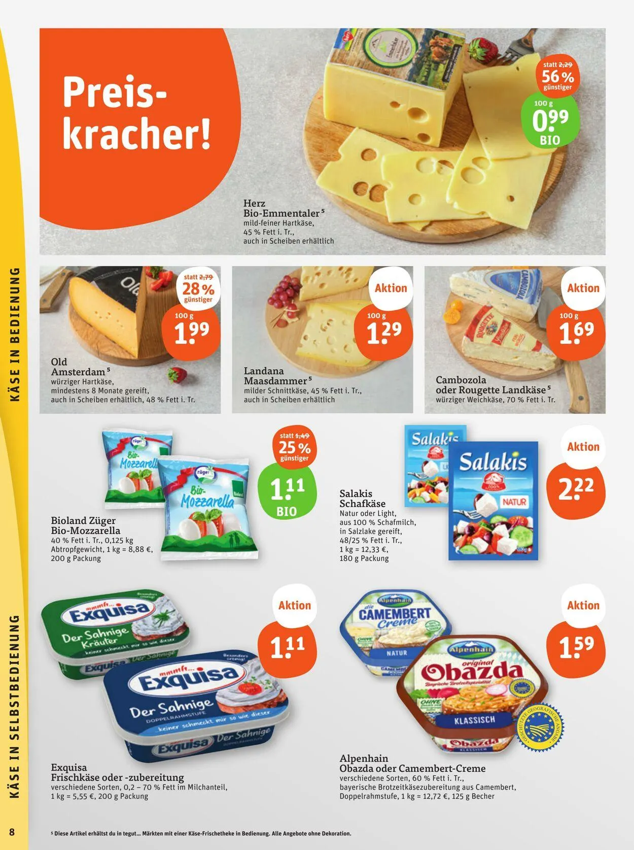 Tegut Aktueller Prospekt von 5. Mai bis 11. Mai 2025 - Prospekt seite 10