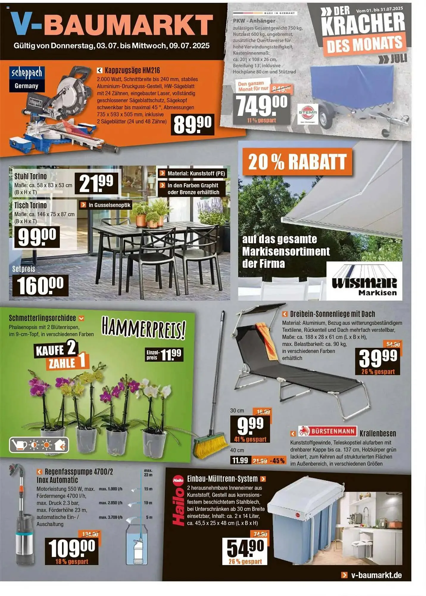 V Baumarkt Prospekt - 1