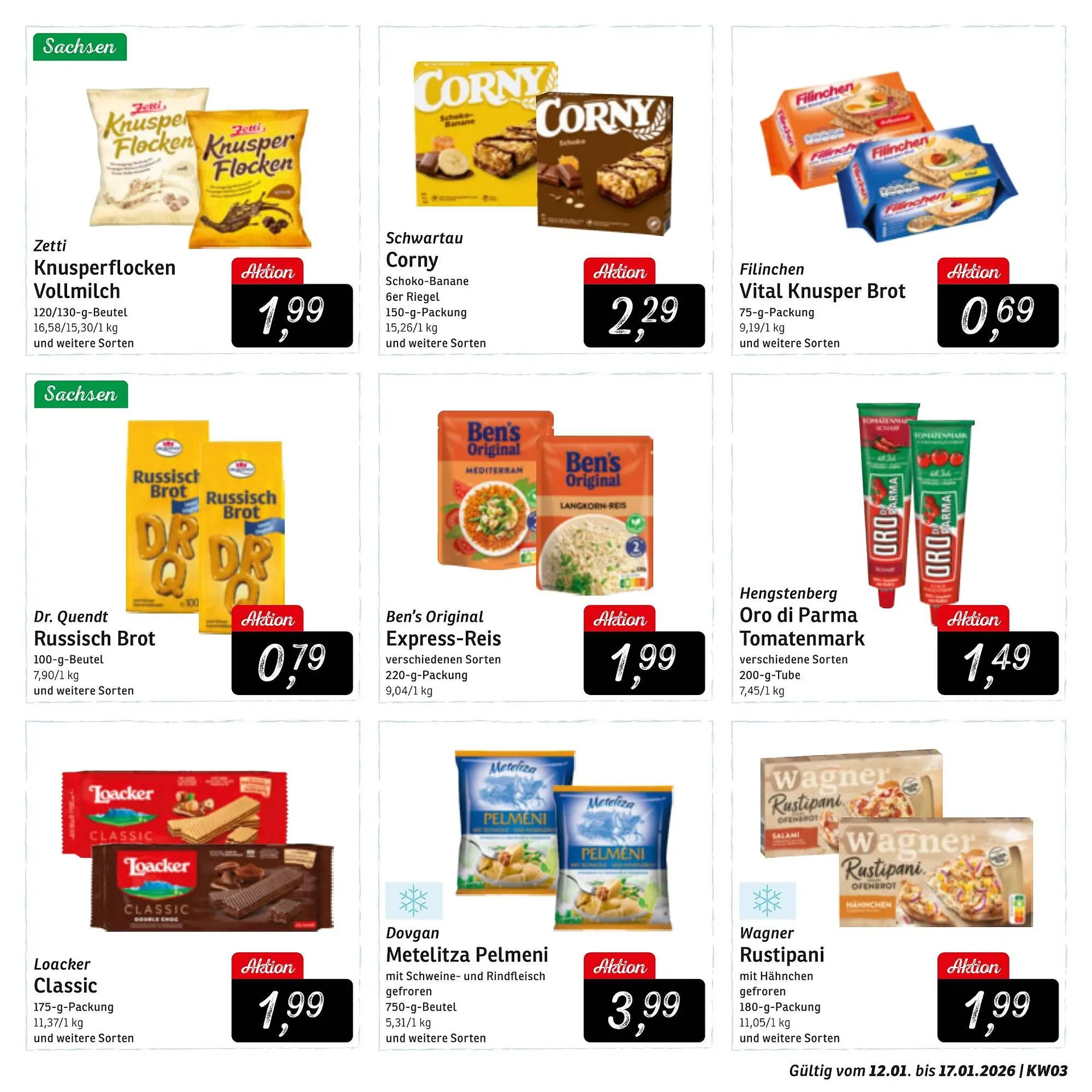 KONSUM Prospekt von 12. Januar bis 17. Januar 2026 - Prospekt seite 9