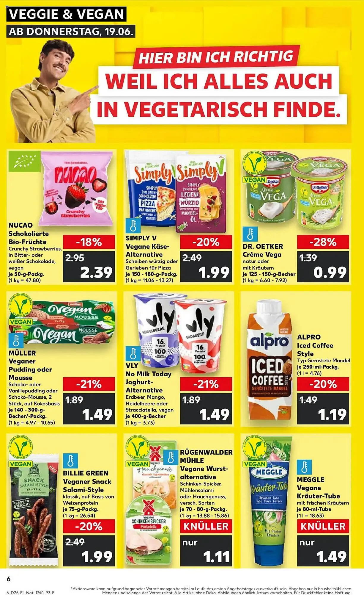 Kaufland Prospekt von 19. Juni bis 25. Juni 2025 - Prospekt seite 6