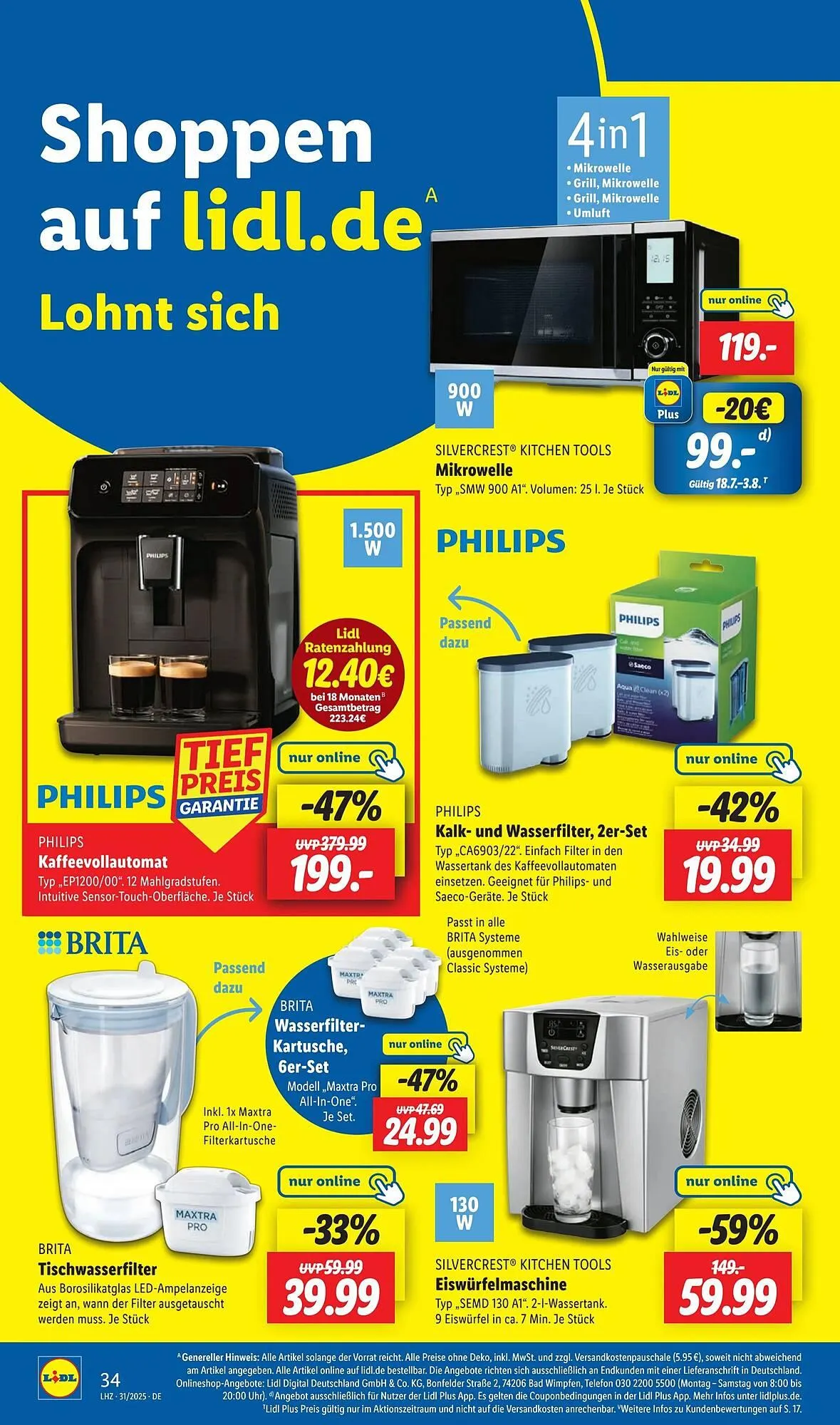 Lidl Prospekt von 28. Juli bis 3. August 2025 - Prospekt seite 40