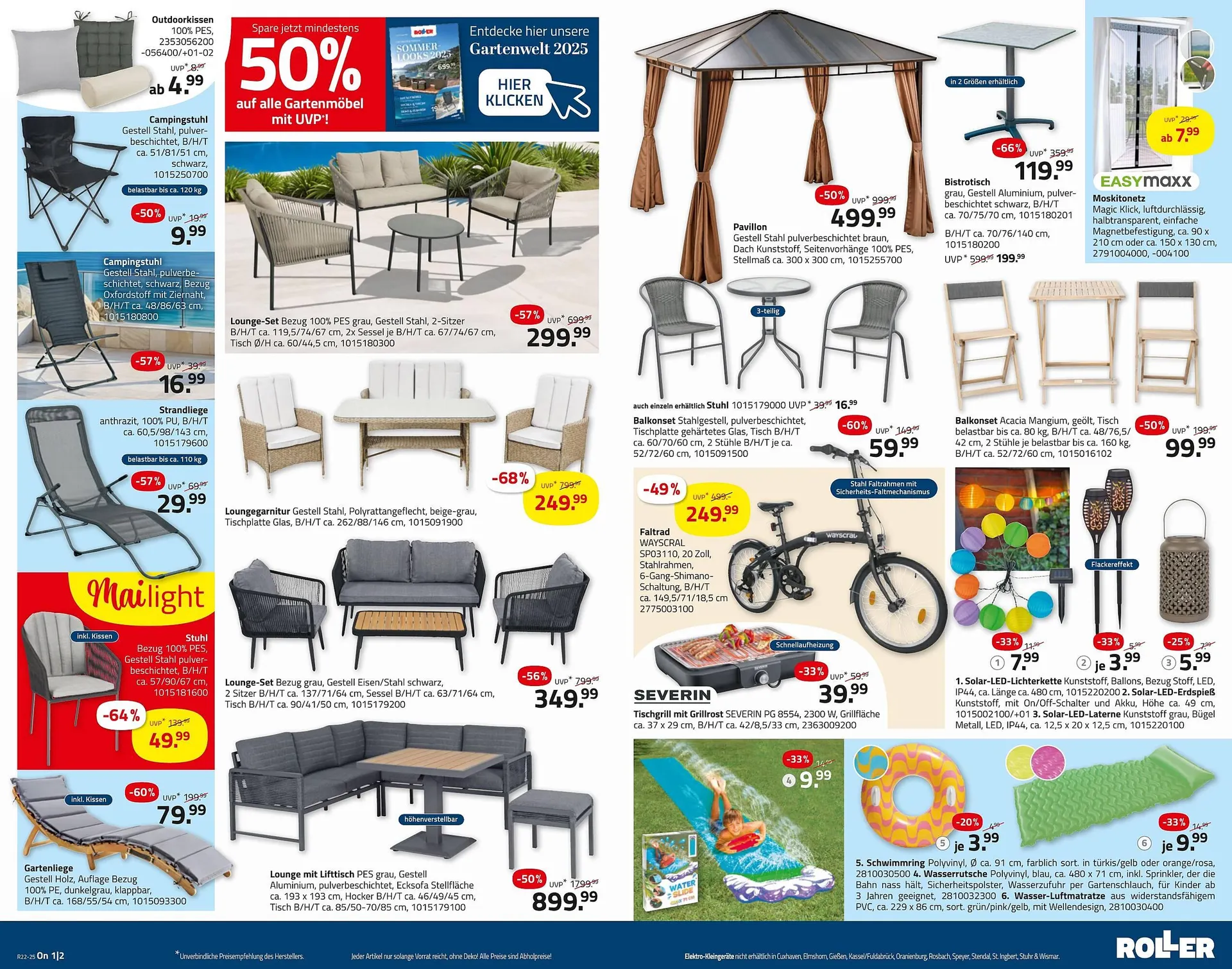 ROLLER Prospekt von 25. Mai bis 31. Mai 2025 - Prospekt seite 9