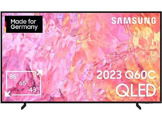 SAMSUNG GQ 43 Q 60 CAUXZG QLED TV (Flat, 43 Zoll / 108 cm, UHD 4K, SMART TV, Tizen)