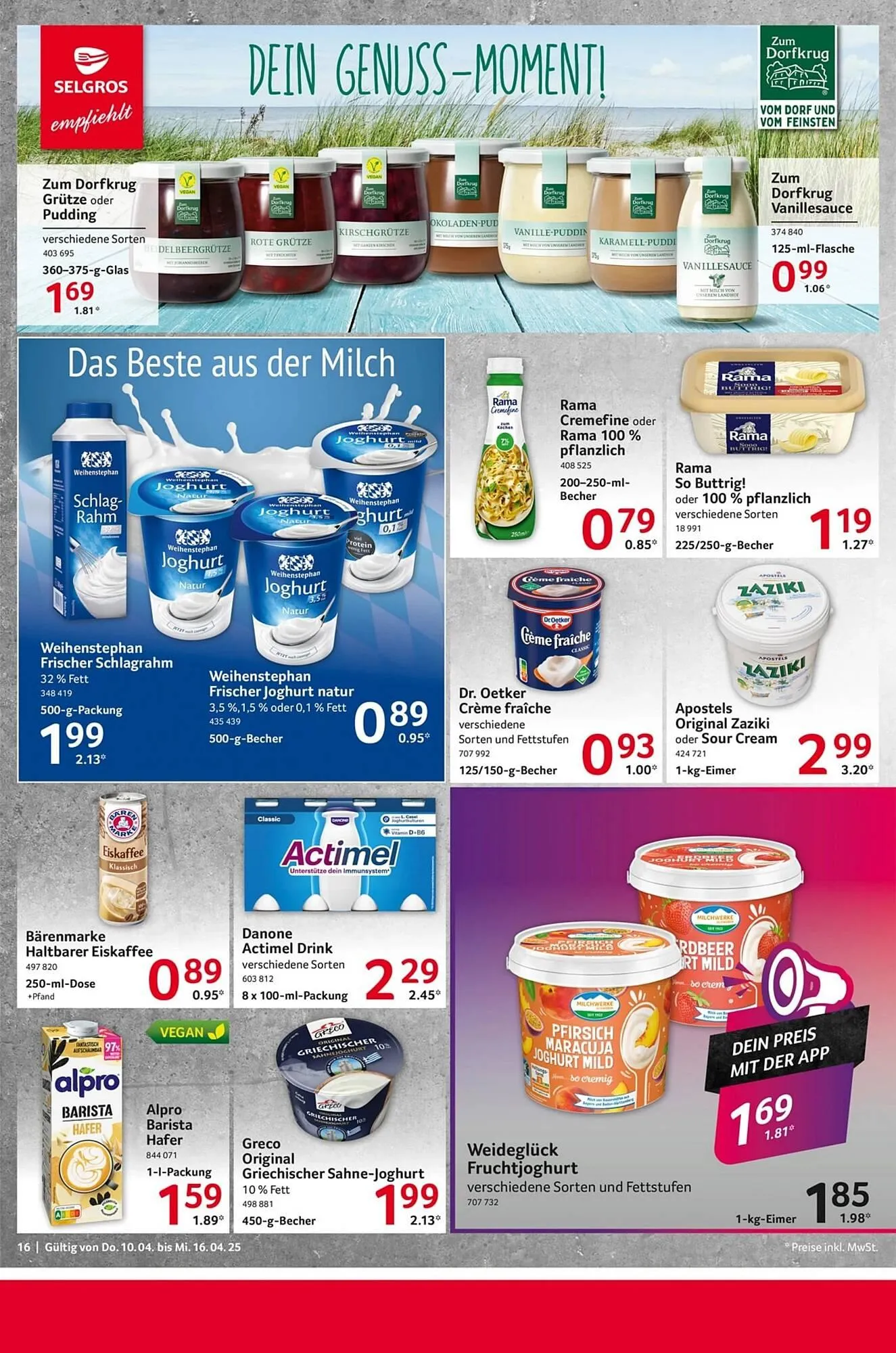 Selgros Prospekt von 10. April bis 17. April 2025 - Prospekt seite 16