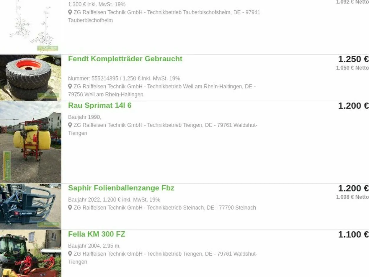 ZG Raiffeisen Aktueller Prospekt von 24. März bis 2. April 2025 - Prospekt seite 41