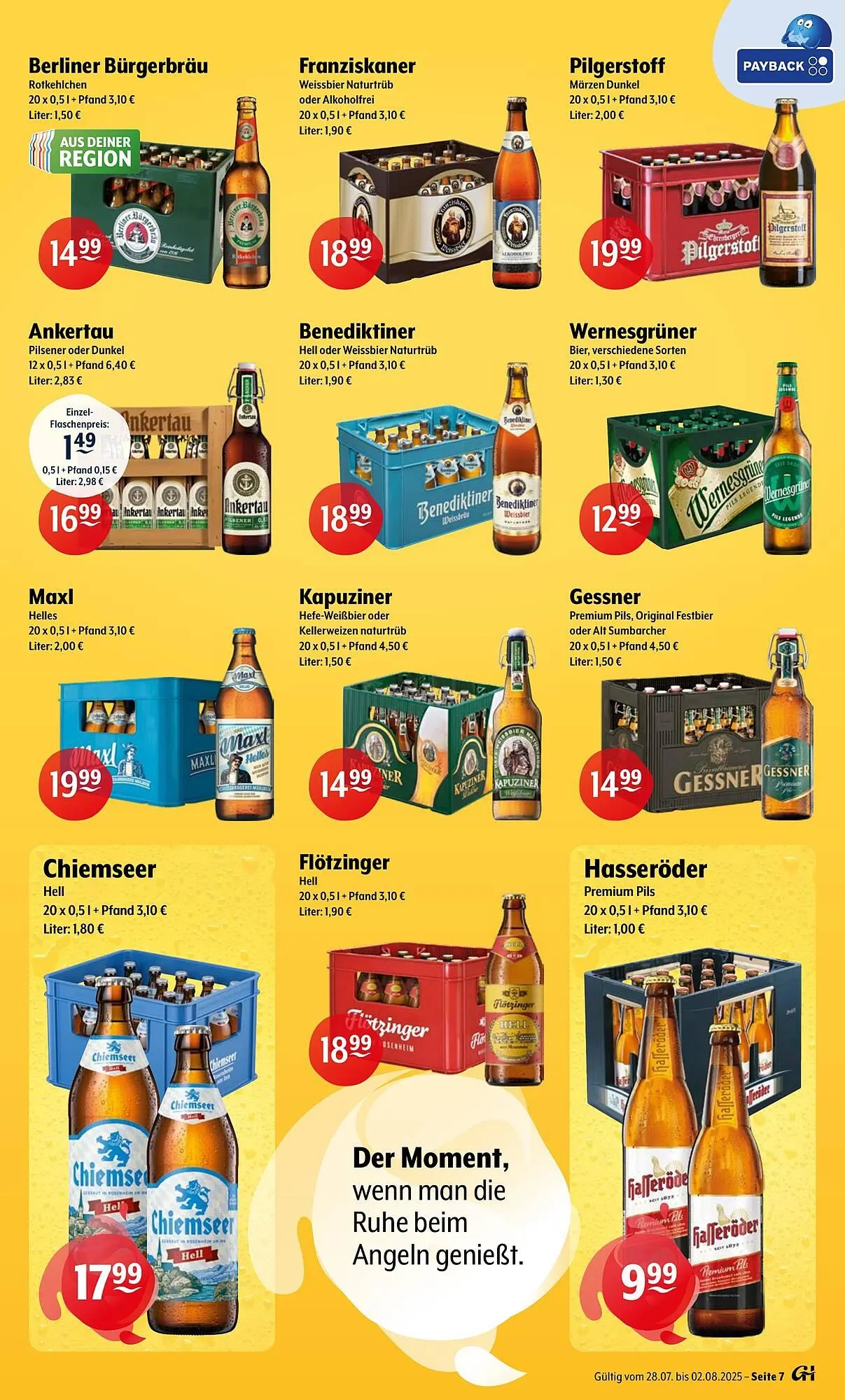 Getränke Hoffmann Prospekt von 28. Juli bis 2. August 2025 - Prospekt seite 7