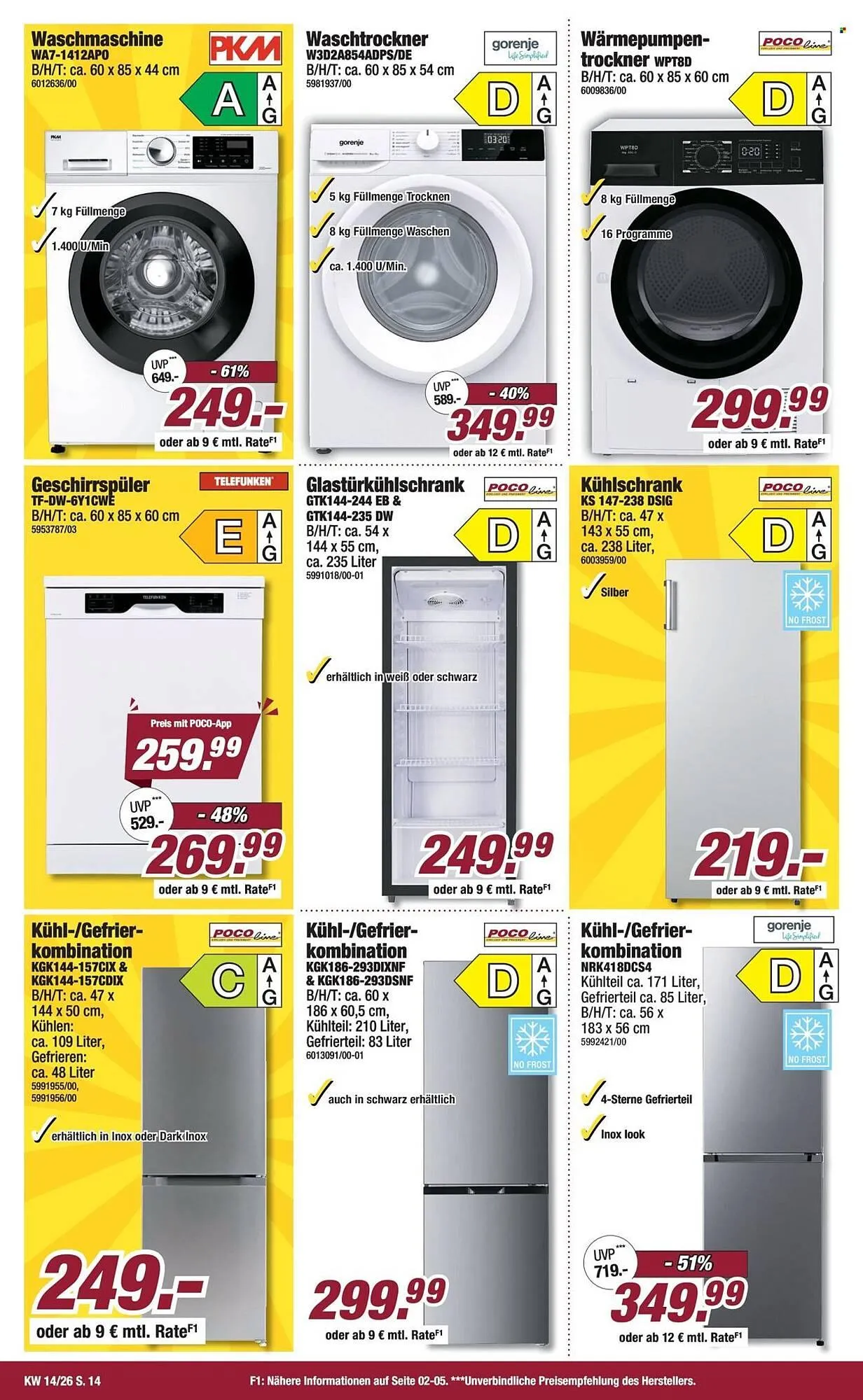 Poco Prospekt von 29. März bis 5. April 2026 - Prospekt seite 14