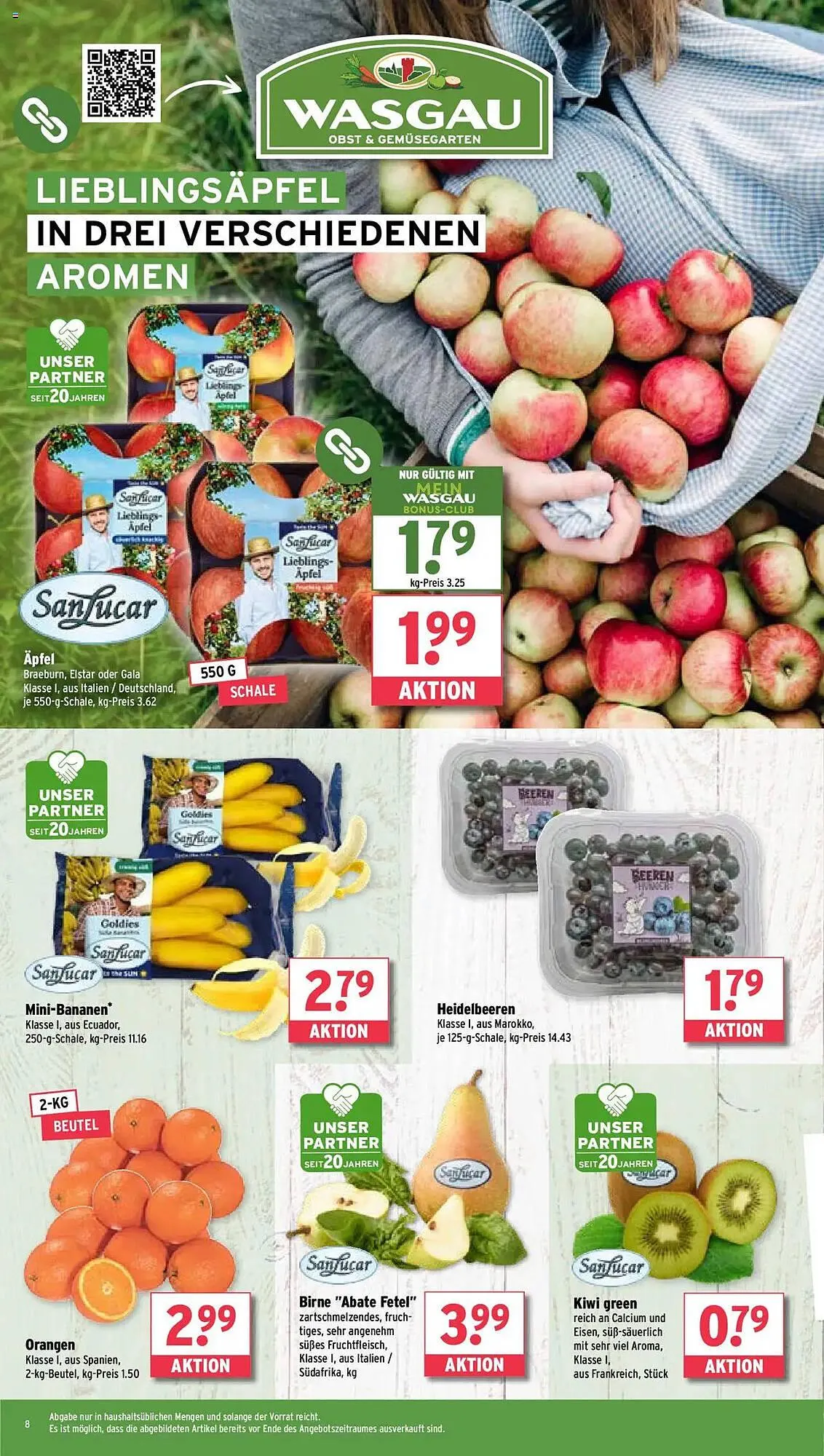 Wasgau Prospekt von 7. April bis 12. April 2025 - Prospekt seite 8