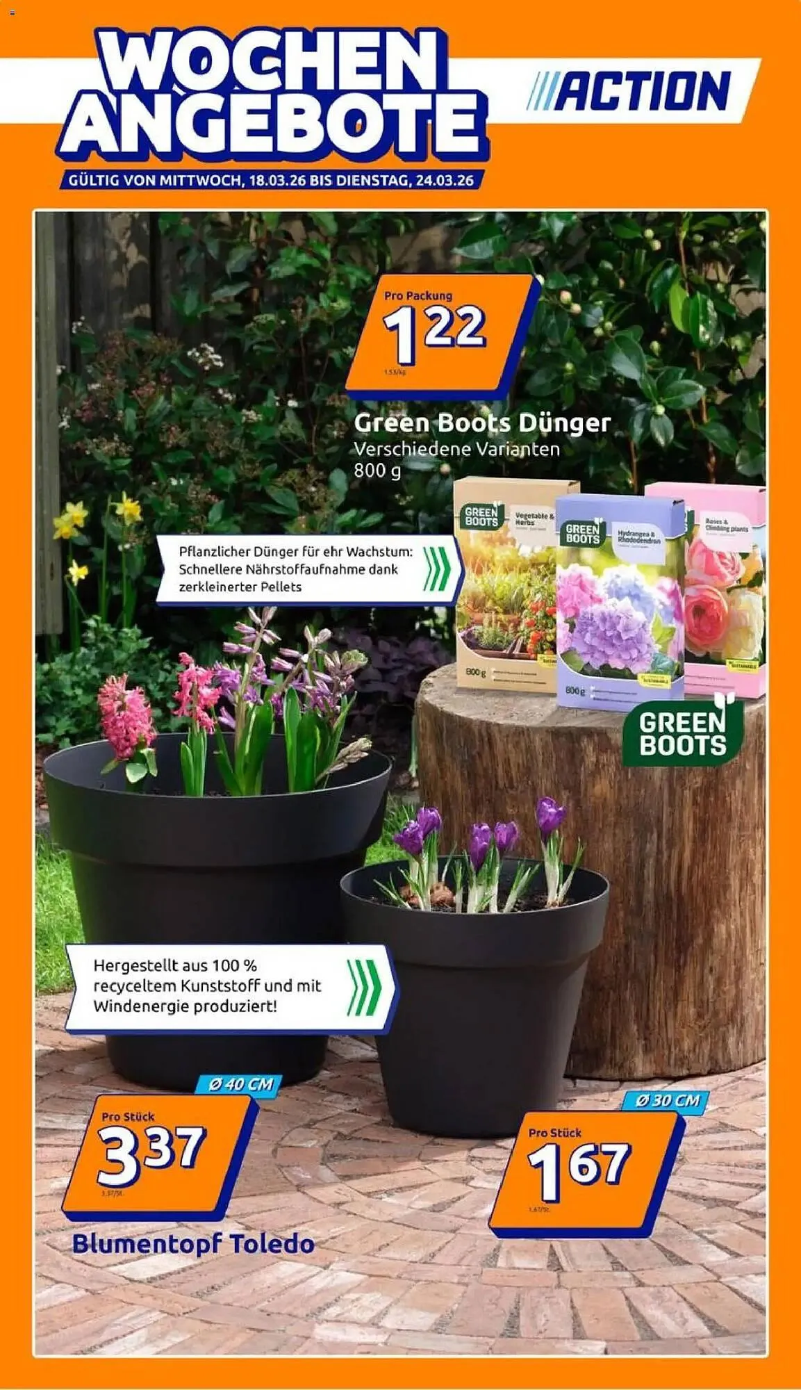 Action Prospekt von 18. März bis 24. März 2026 - Prospekt seite 1
