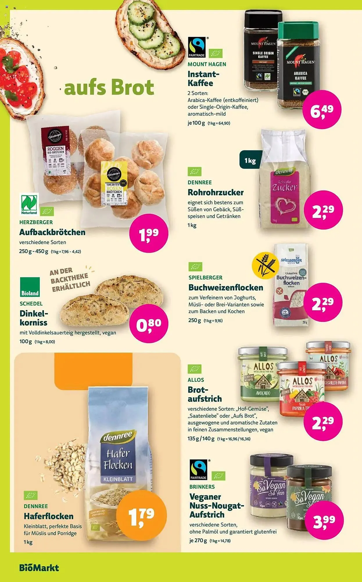 Biomarkt Prospekt von 16. Juli bis 29. Juli 2025 - Prospekt seite 12