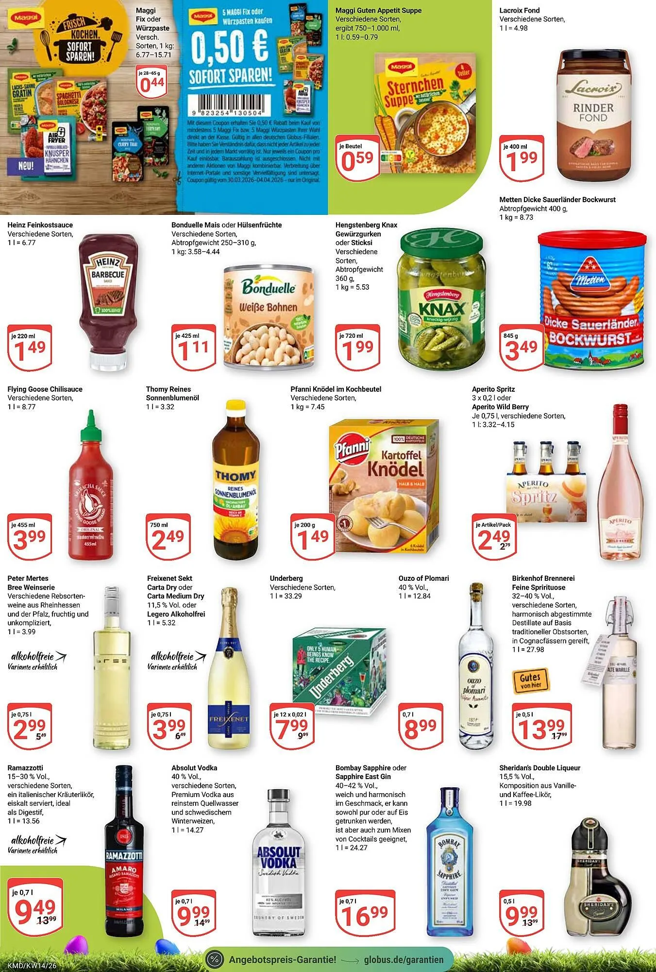 Globus Prospekt von 30. März bis 4. April 2026 - Prospekt seite 10