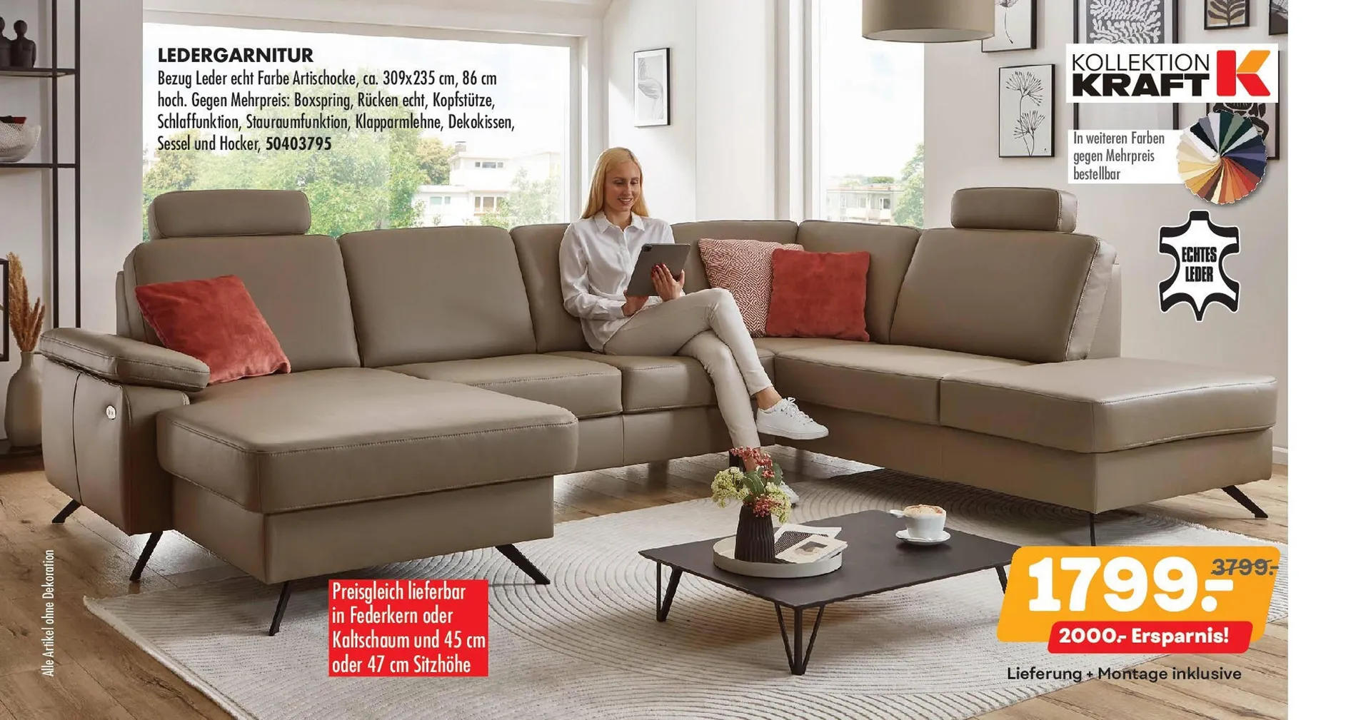 Möbel Kraft Prospekt von 26. August bis 23. September 2025 - Prospekt seite 2