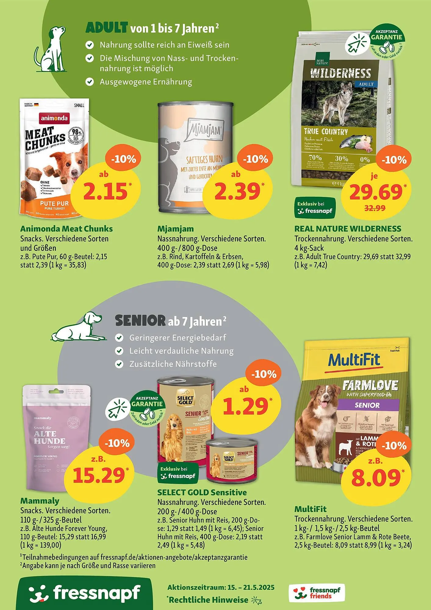 Fressnapf Prospekt von 14. Mai bis 21. Mai 2025 - Prospekt seite 3