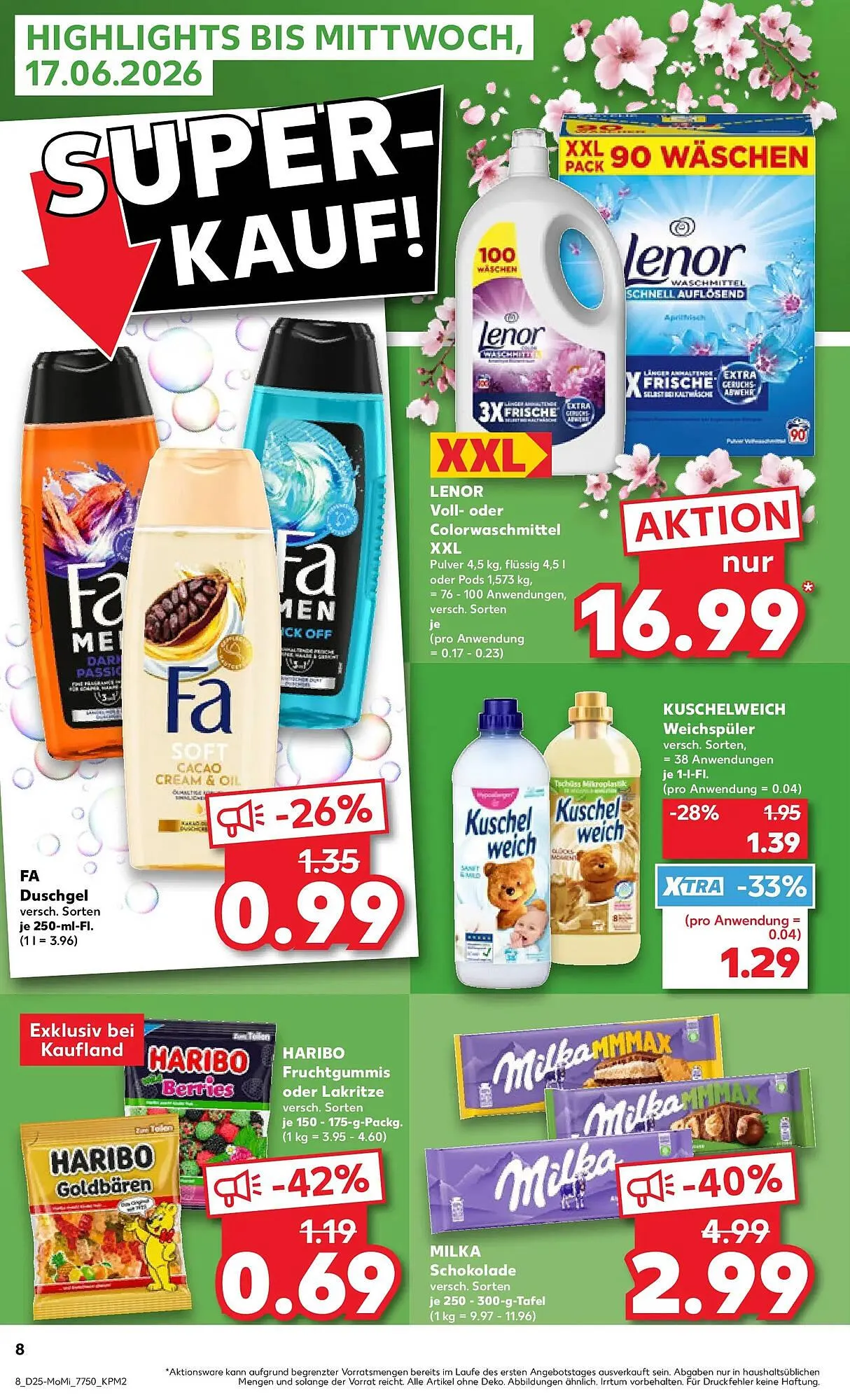 Kaufland Prospekt von 14. Juni bis 17. Juni 2026 - Prospekt seite 8