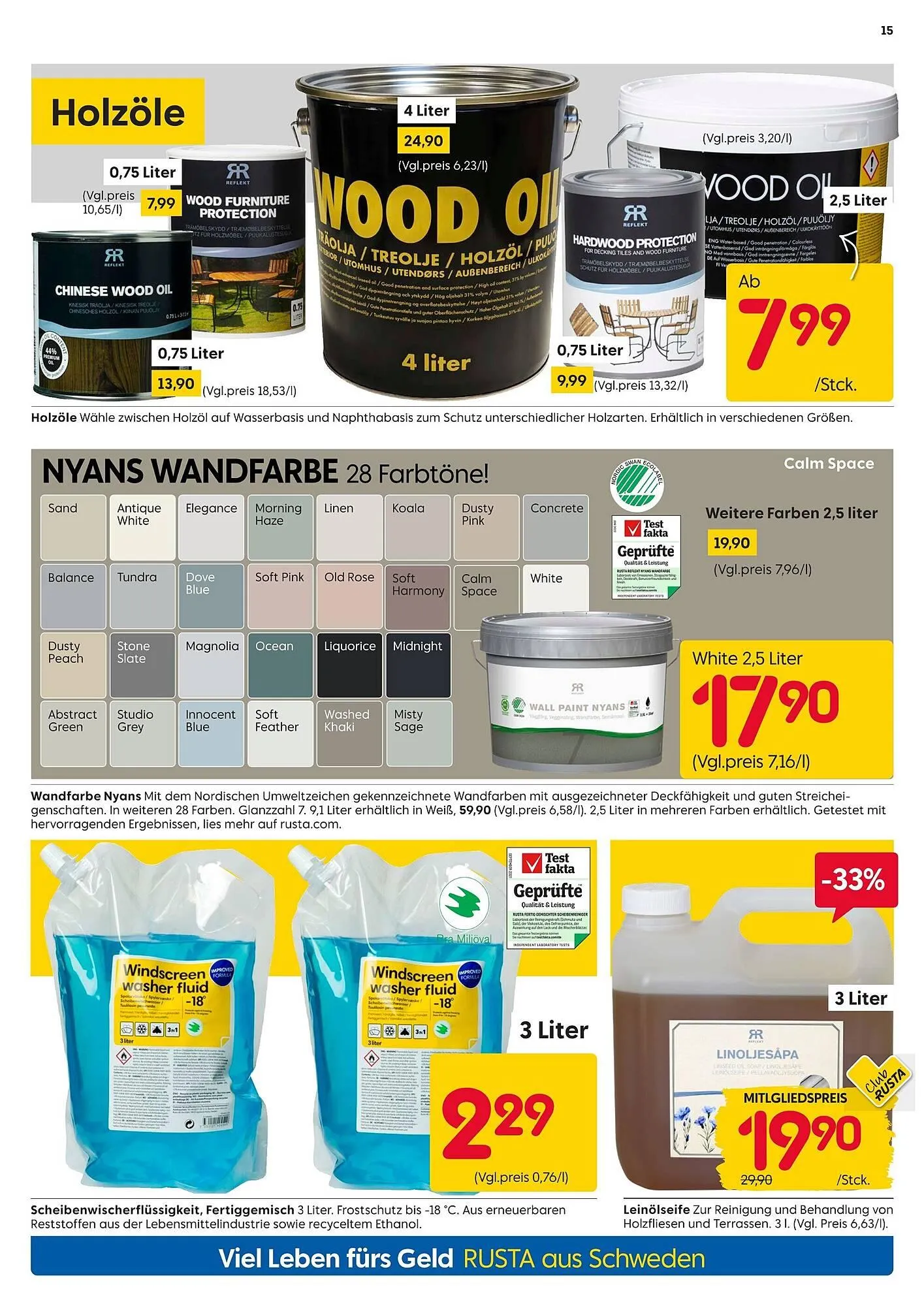 Rusta Prospekt von 29. März bis 4. April 2025 - Prospekt seite 15