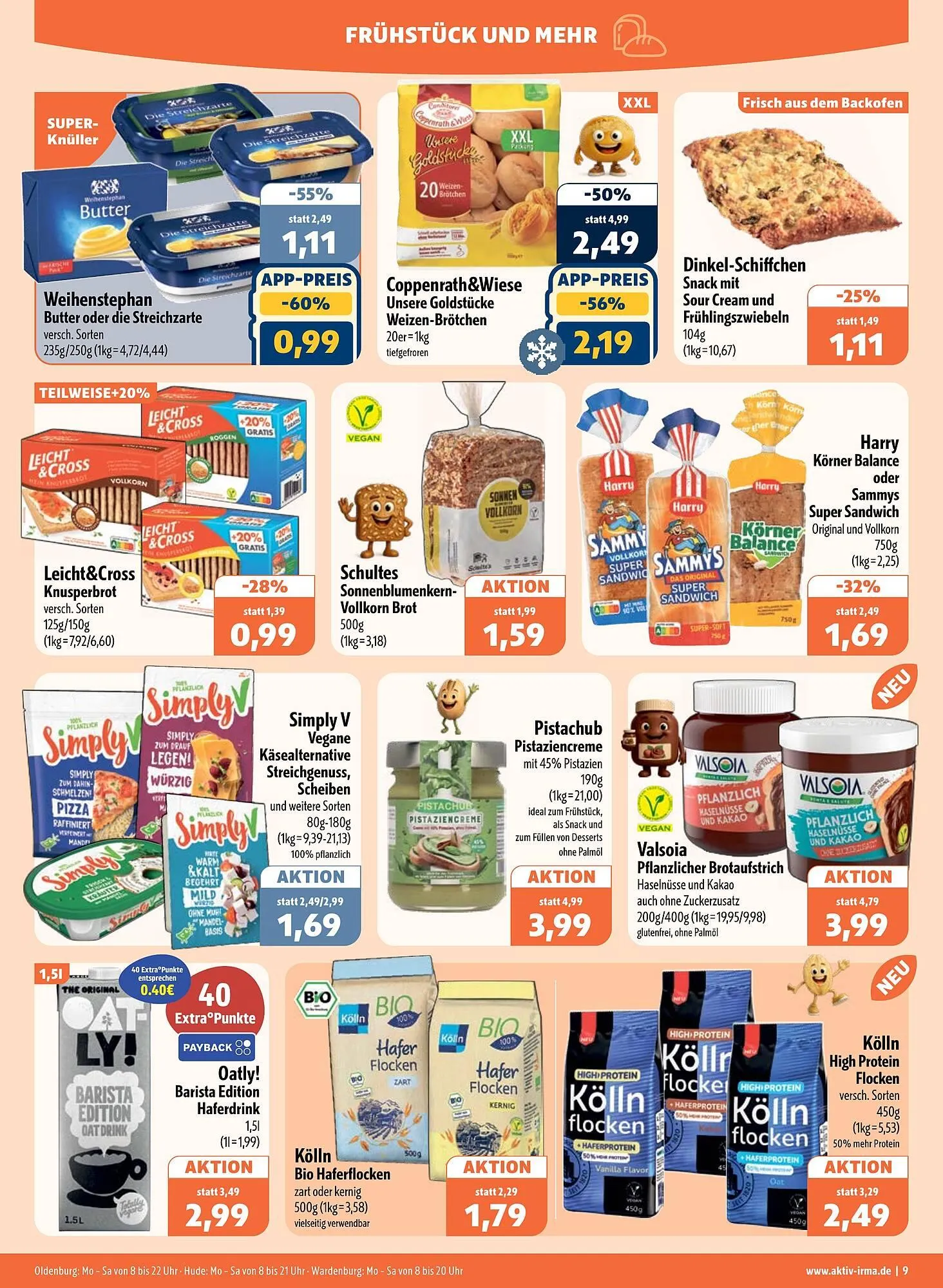 Aktiv Irma Prospekt von 19. Januar bis 24. Januar 2026 - Prospekt seite 9