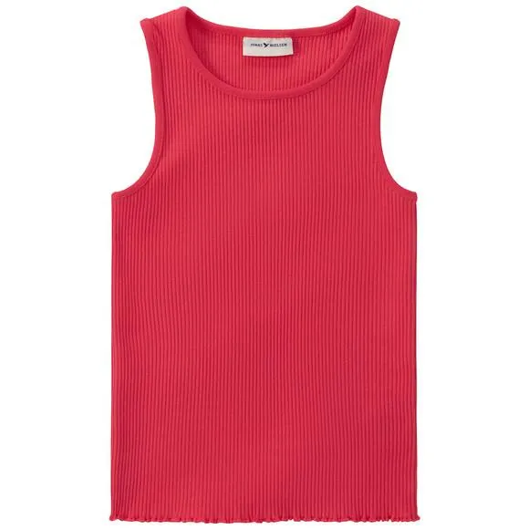 Mädchen Top mit Rippstruktur