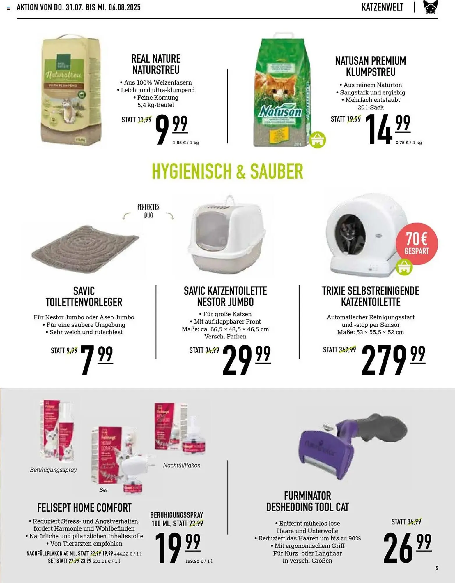 Kölle Zoo Prospekt von 30. Juli bis 6. August 2025 - Prospekt seite 5