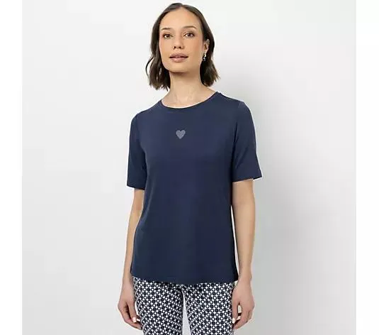 Wählen Sie Ihre Variante: STEFFEN SCHRAUT Shirt 1/2-Arm Rundhalsausschnitt mit ECOVERO Viskose figurumspielend