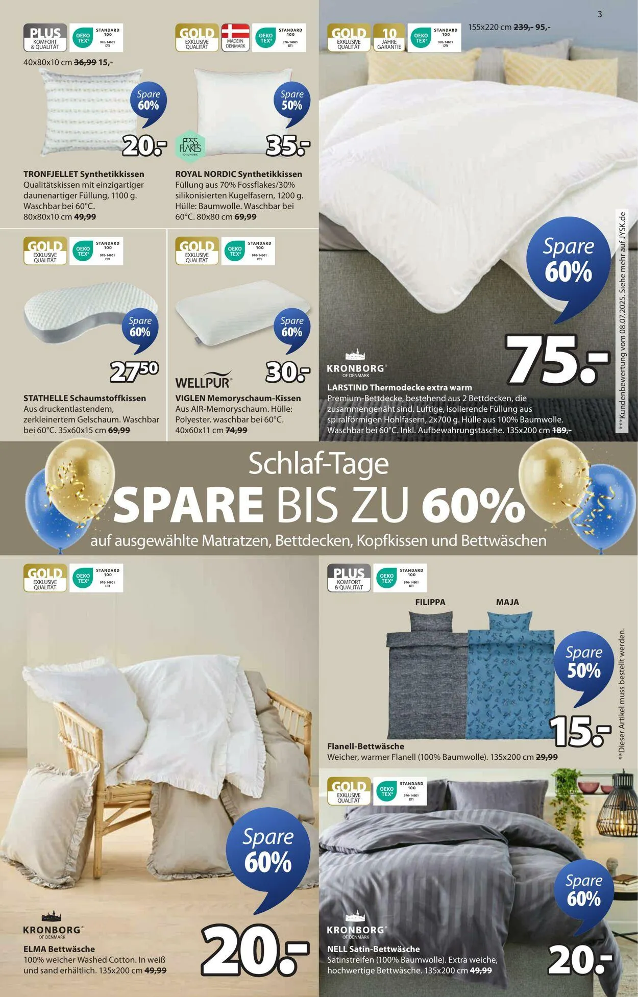 JYSK von 29. September bis 6. Oktober 2025 - Prospekt seite 4