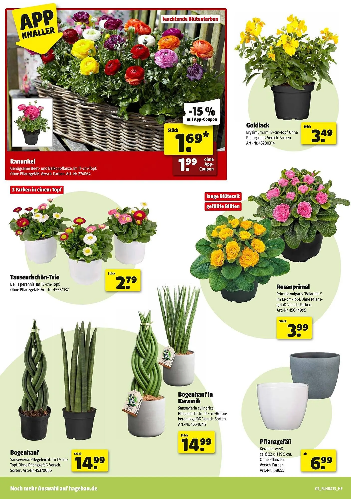 Hagebau Prospekt von 21. März bis 28. März 2026 - Prospekt seite 2