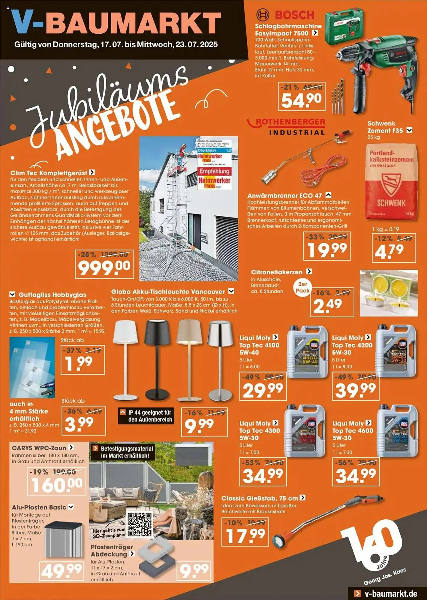 V Baumarkt Prospekt - 1