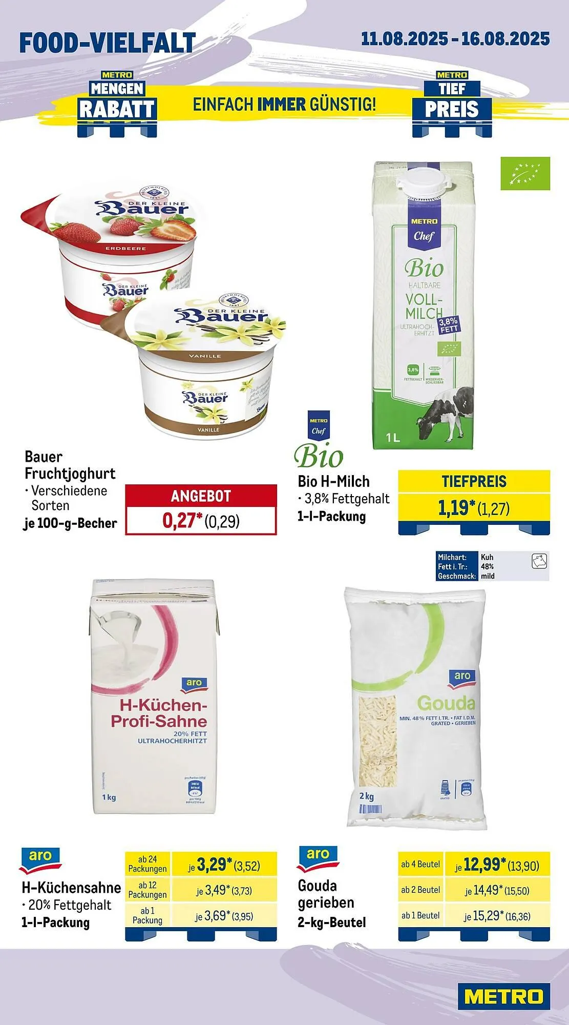 METRO Prospekt von 11. August bis 17. August 2025 - Prospekt seite 9
