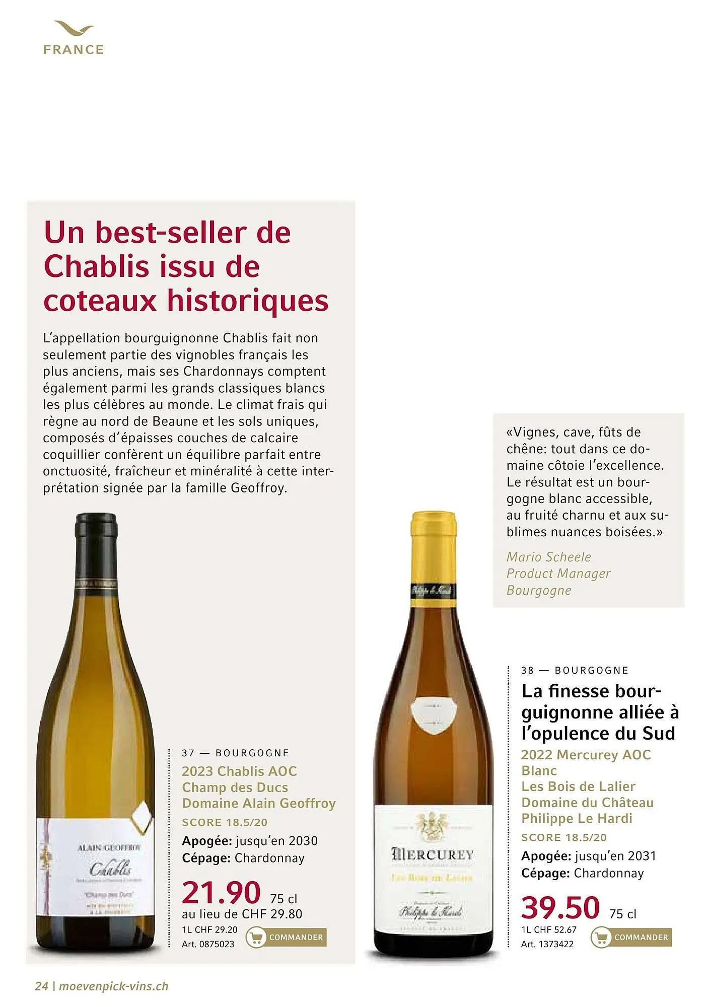 Mövenpick Wein Prospekt von 29. April bis 3. Mai 2025 - Prospekt seite 24