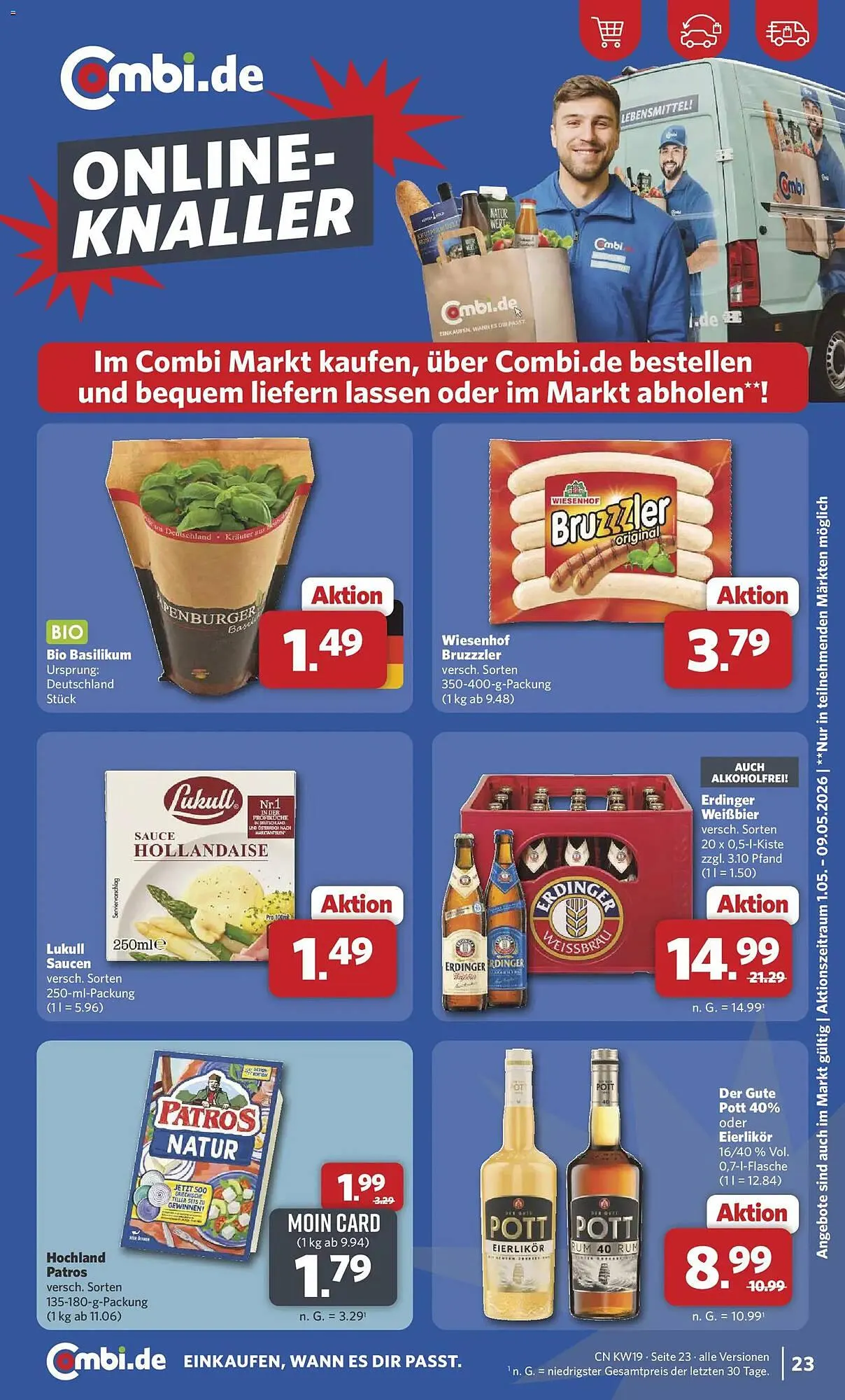 Combi Prospekt von 4. Mai bis 9. Mai 2026 - Prospekt seite 24