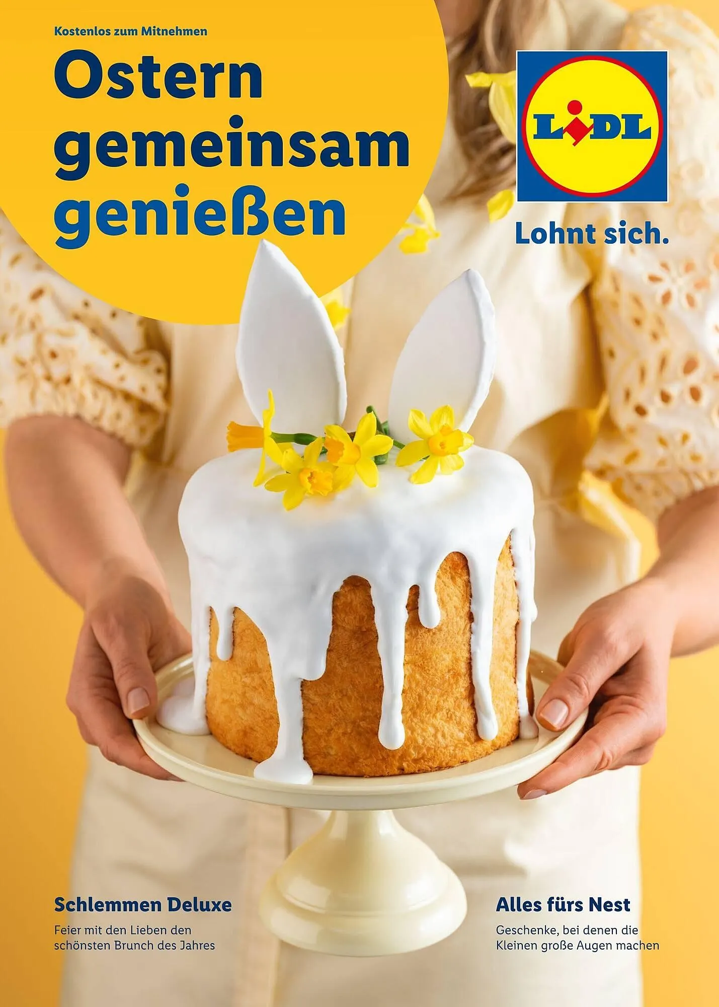 Lidl Prospekt von 8. März bis 4. April 2026 - Prospekt seite 1