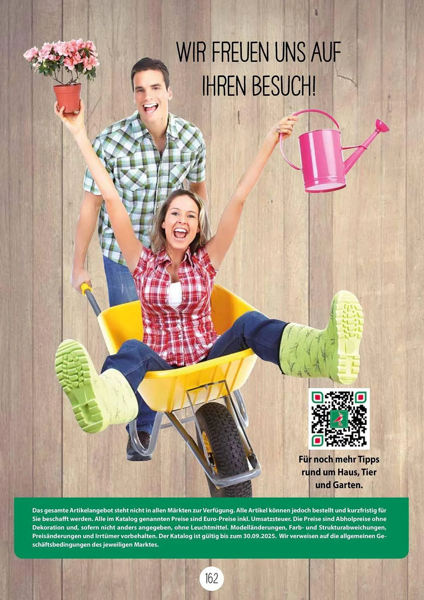 Kiebitzmarkt Prospekt von 16. April bis 31. August 2025 - Prospekt seite 162