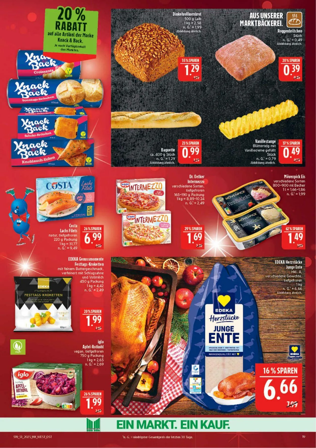 Marktkauf - Nürnberg-Thon Aktueller Prospekt von 15. Dezember bis 20. Dezember 2025 - Prospekt seite 19