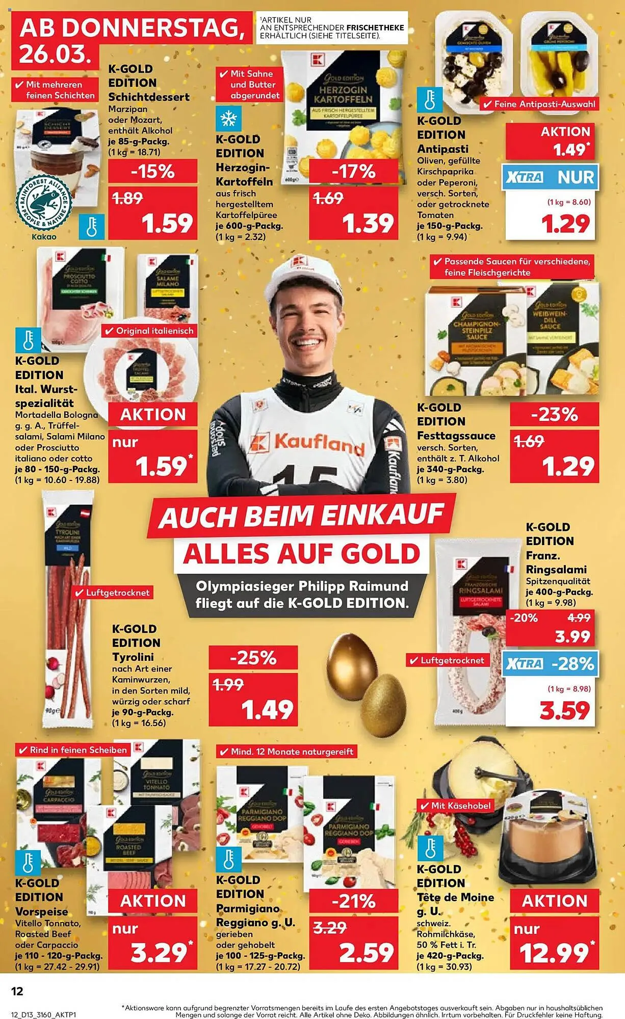 Kaufland Prospekt von 26. März bis 1. April 2026 - Prospekt seite 12