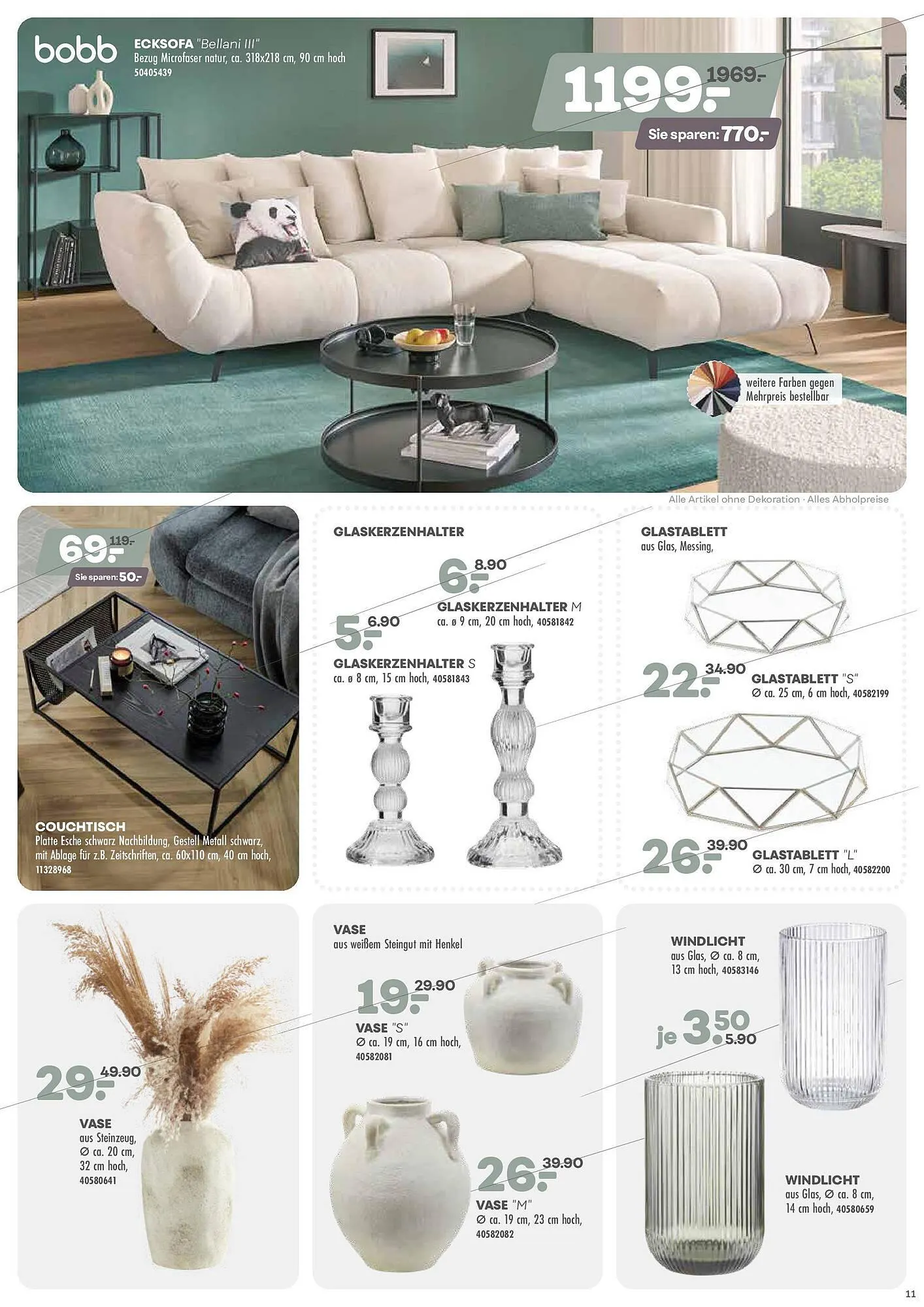 Möbel Kraft Prospekt von 15. April bis 13. Mai 2025 - Prospekt seite 11