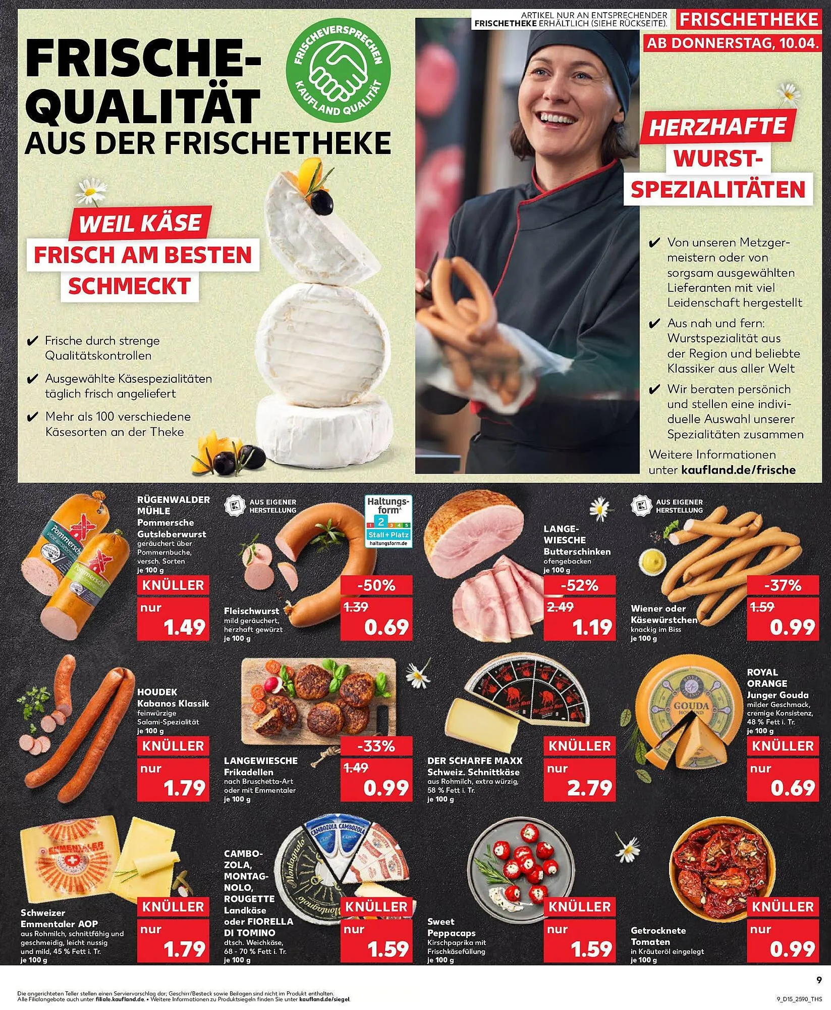 Kaufland Prospekt von 9. April bis 16. April 2025 - Prospekt seite 9