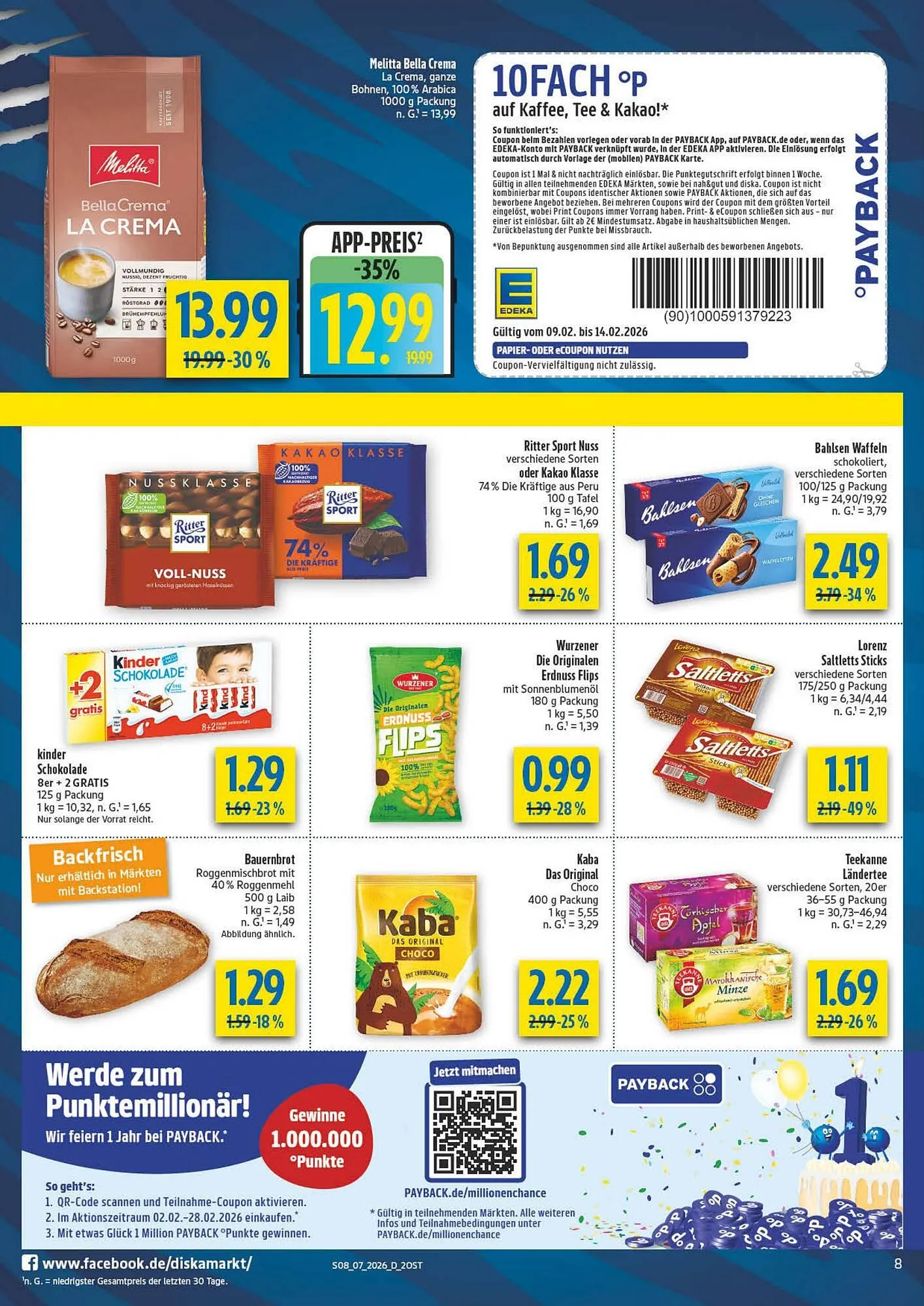 Diska Prospekt von 9. Februar bis 14. Februar 2026 - Prospekt seite 8