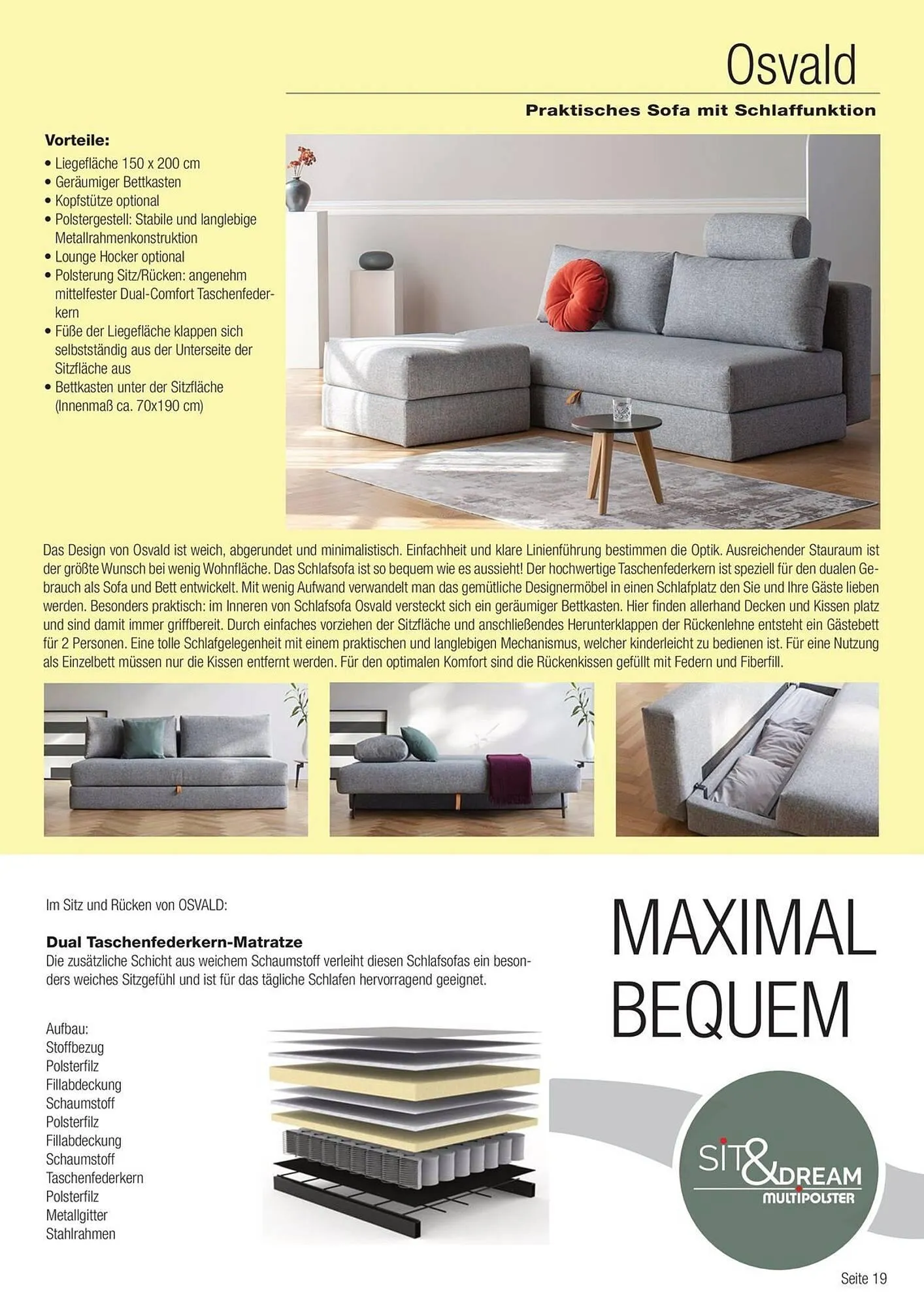 Multipolster Prospekt von 25. Juni bis 28. Juli 2025 - Prospekt seite 19