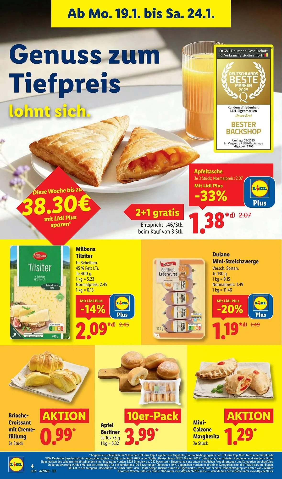 Lidl Prospekt von 19. Januar bis 25. Januar 2026 - Prospekt seite 10