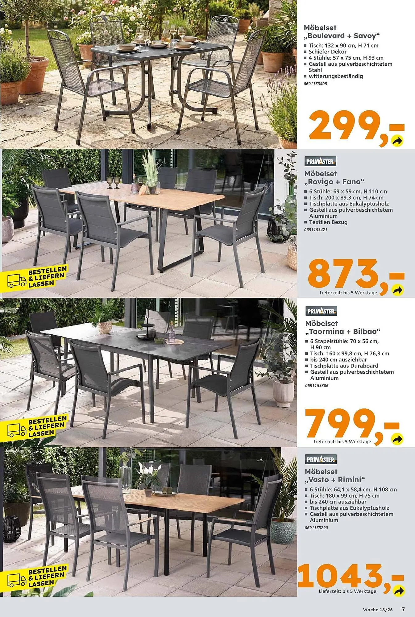 Globus Baumarkt Prospekt von 26. April bis 2. Mai 2026 - Prospekt seite 7